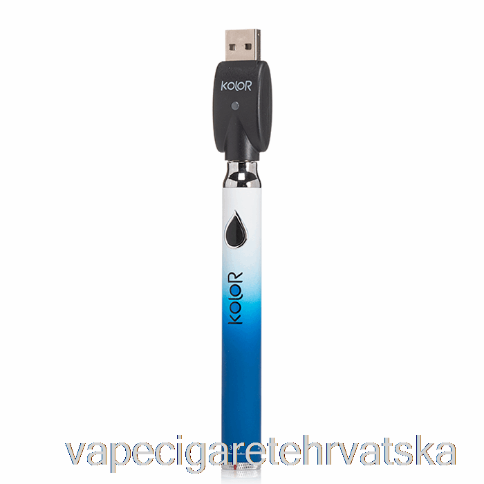 Vape Hrvatska Leaf Buddi Kolor Twist Slim 650mah Baterija Plava